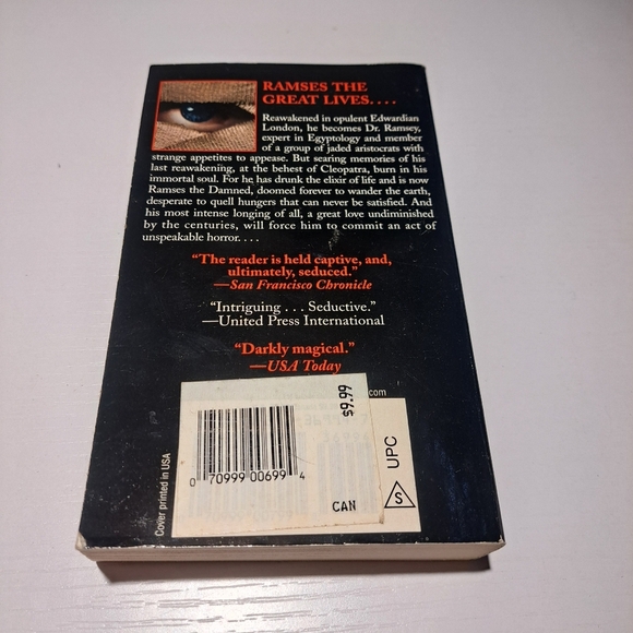 The Mummy by Anne Rice Paperback Book - Picture 5 of 7
